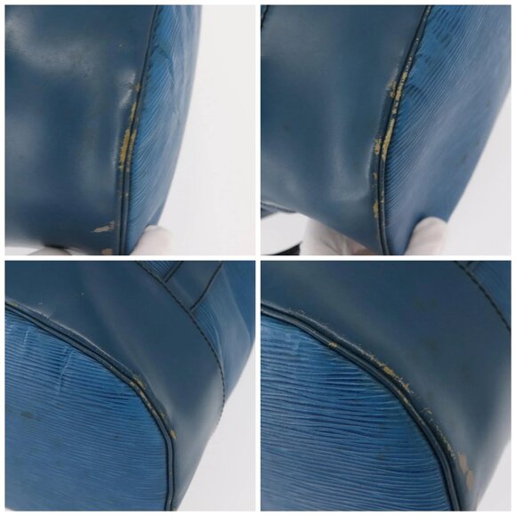 LOUIS VUITTON Epi Randonnee GM Shoulder Bag Blue M43085 LV Auth 148058 - Picture 14 of 16